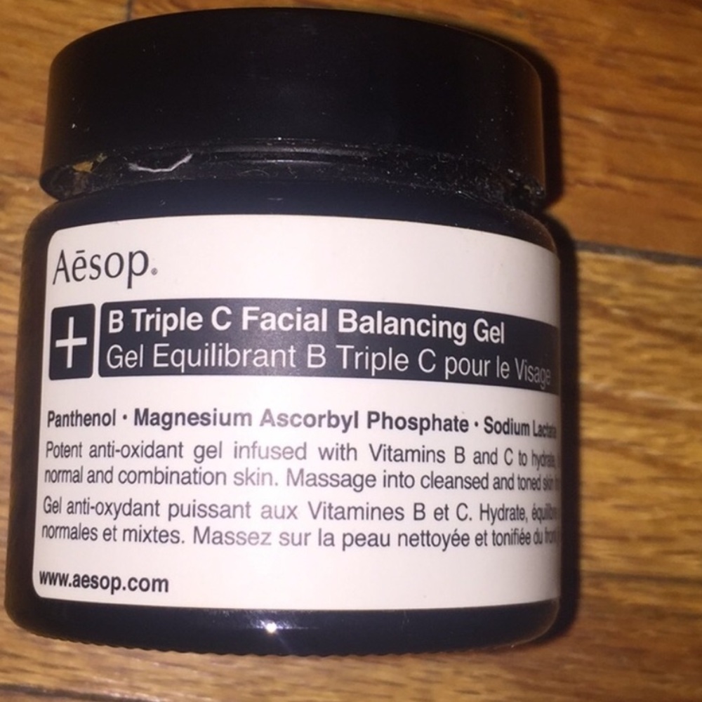 Used Aesop B Triple C Balancing Gel